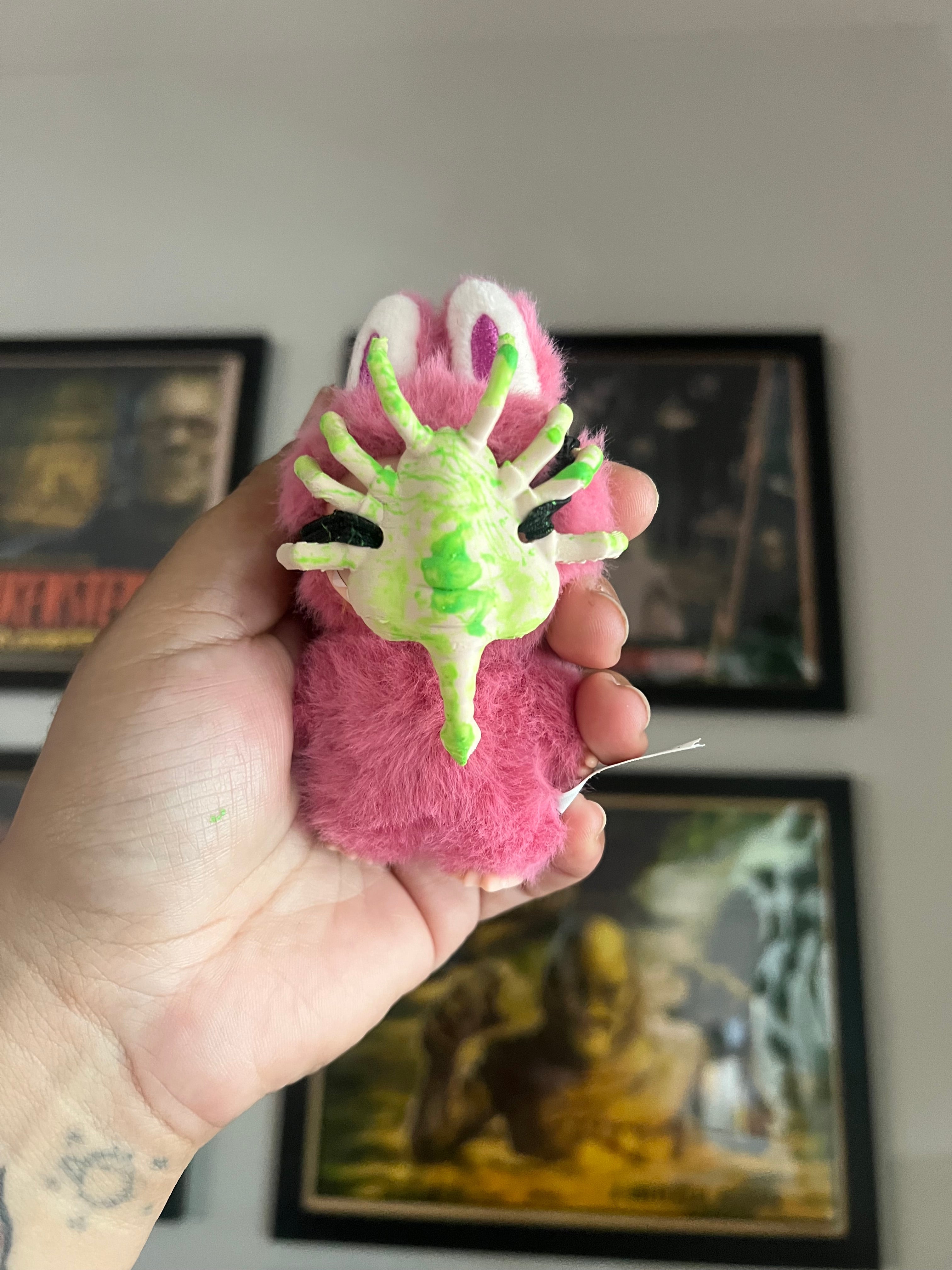 Labubu Pin for Love Baby Face Hugger Mask