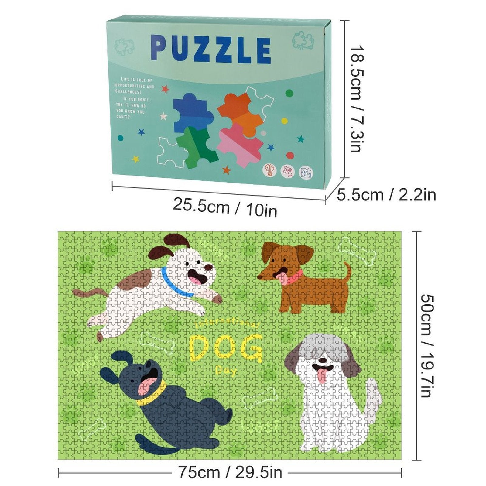 Custom Photo Wooden Jigsaw Puzzle – Personalized DIY Gift, Unique Memory Wall Art (300 Pieces)