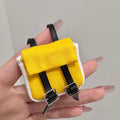 Summer Labubo Outfits Yellow Backpack Accessories Fashion Labubo Outfit Keychain Labubo Clothing