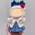 Have a Seat Labubo Doll Clothes 17cm Labubo Clothing Cardigan overalls skirt Keychain Labubo Clothes