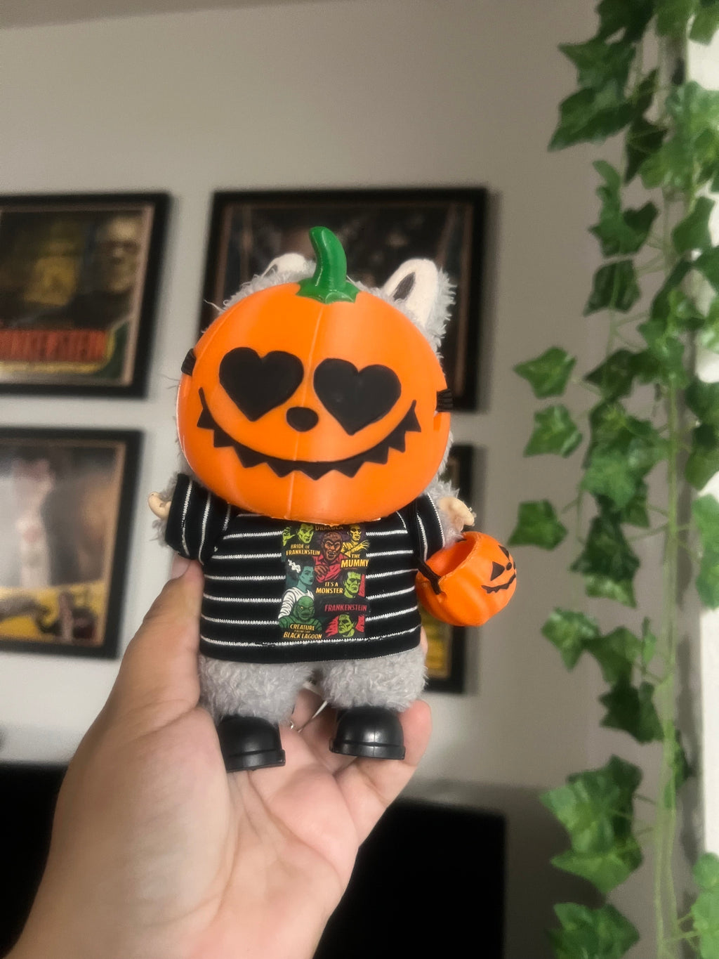 Labubu Jack o Lantern Halloween Mask Set