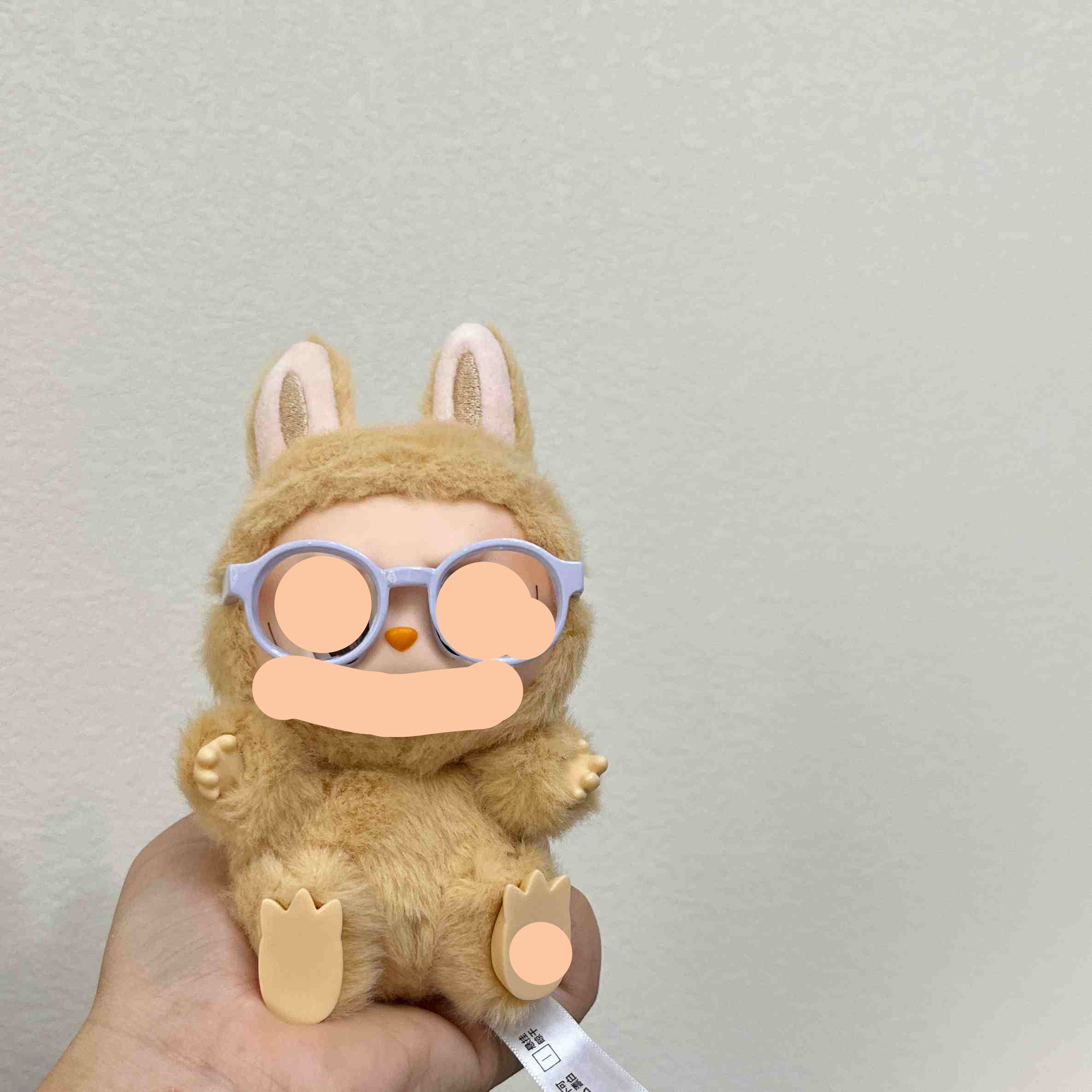 Labubo Clothing Keychain Labubo Clothes Pink Glasses
