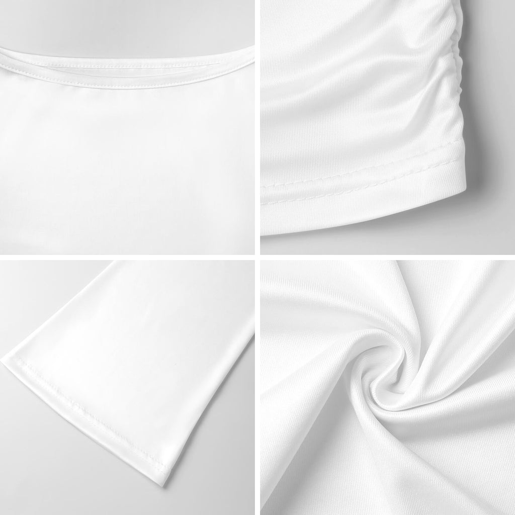 Women's Elegant Floral Print Boat Neck Bell Sleeve T-Shirt - Spring/Summer Chic Casual Top