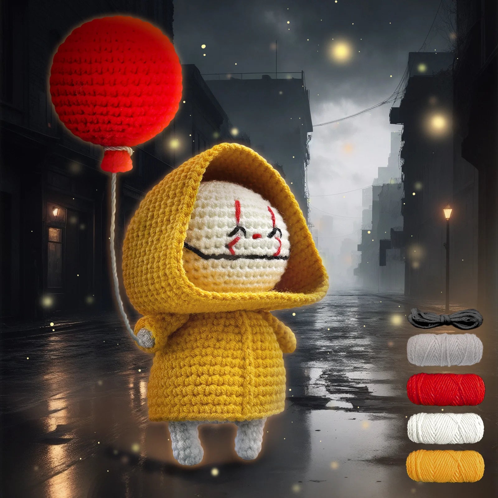 Animal sery Crochet Kit for Beginners Crochet Starter SET ,DIY Crochet Kit For Beginners,Crocheting Knitting Kit Step-by-Step