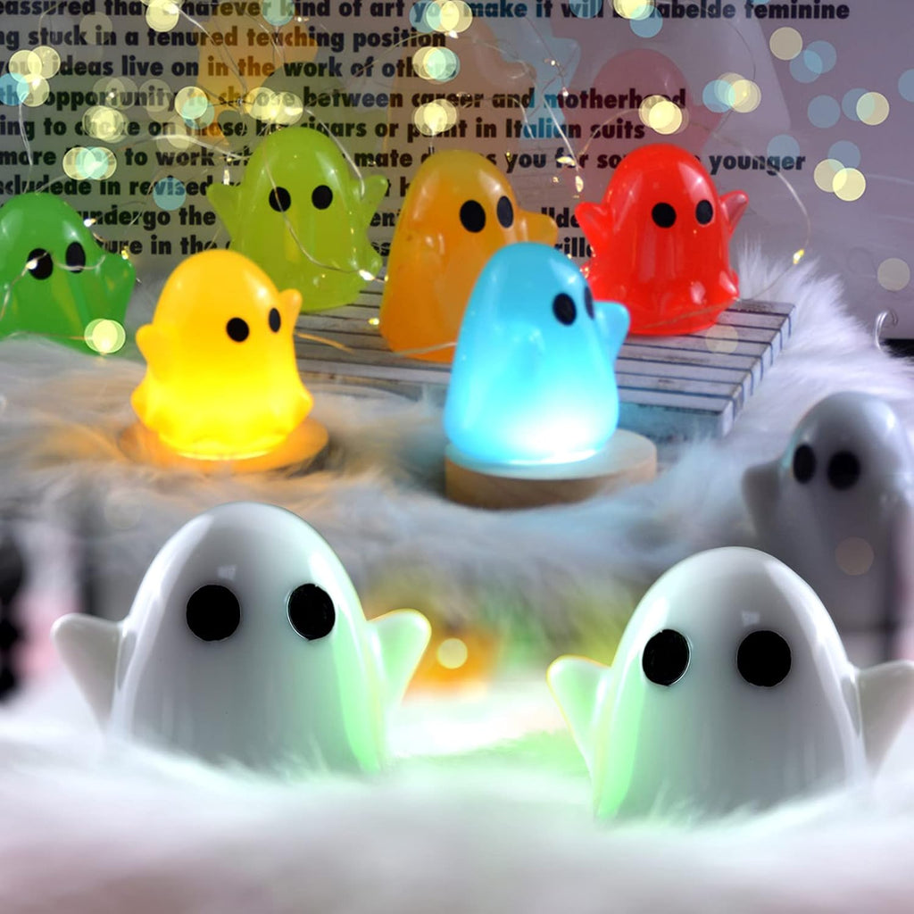 Ghost Resin Molds - 2pcs with LED Light Base