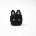 Needle felted project animals black cute cat brooch felt felting craft