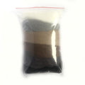 Needle Felting Wool Black Analogous Colors Wool Roving 66s Merino Wool Needle Felting Supplies