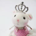 Needle Felted Felting project Animals Cute Mice Mouse Princess