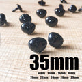 Needle felting supplies animal dog puppy nose 5 pieces 35mm Safety nose Animal nose Amigurumi nose Doll nose Stuffed Toy nose Doll Parts Pla