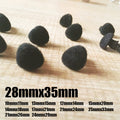 Needle felting supplies animal velour dog puppy nose 10 pieces 28mmx35mm Safety nose Animal nose Amigurumi nose Doll nose Stuffed Toy nose D